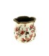 C.POT ROSE ANCIENNE 012 H12CM les 4P