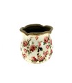 C.POT ROSE ANCIENNE 012 H12CM les 4P