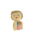BUSTE DE FEMME 011.5 H17.6CM les 2P