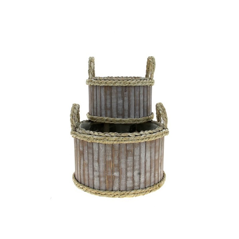 COUPE BOIS POIGNEE CORDE SET 2P