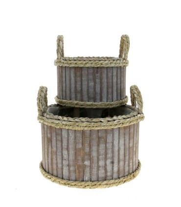 COUPE BOIS POIGNEE CORDE SET 2P