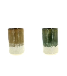 VASE VERNIS 012.7 H20.2CM les 6P