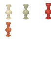 VASE CELIA H16CM les 4P