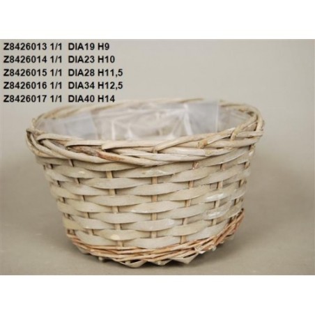 COUPE OSIER GRIS 034CM à la pièce