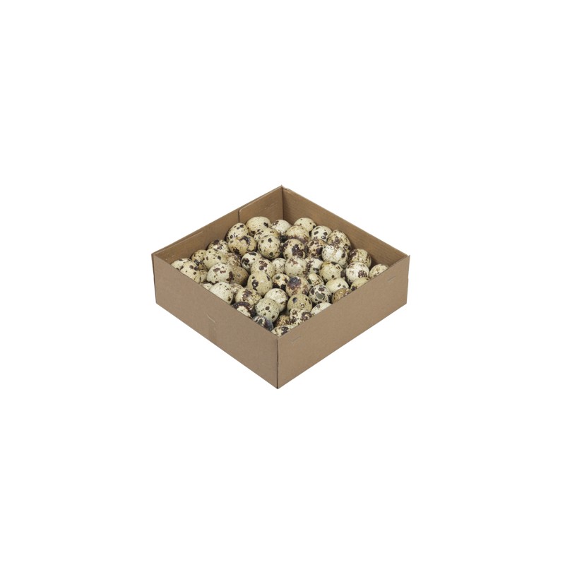 OEUF DE CAILLE 3CM BOITE 100P