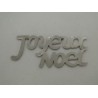 AIMANT "joyeux noël" 9.5x4.5CM/24P