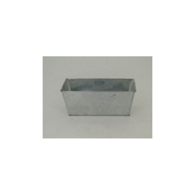 ZINC-JARDINIERE 20X10.5 H08CM à la pièce