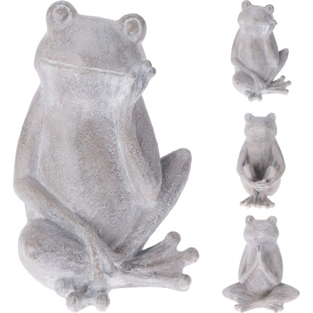 GRENOUILLE RESINE ASSIS H30CM /3P