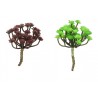 FLEUR CACTUS BORDEAUX  19CM /1P