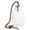 VERRE BOUTEILLE A SUSP.+CORDE 012 H21CM/1P