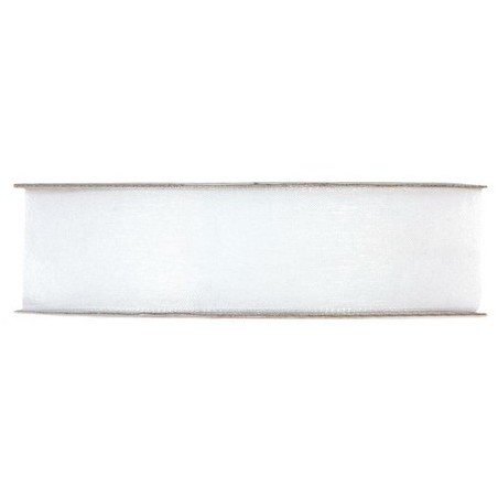 RUBAN FANTAISIE 25MM 50M organza 