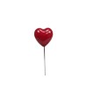 COEUR BOMBE 3CM ROUGE pique les 48P