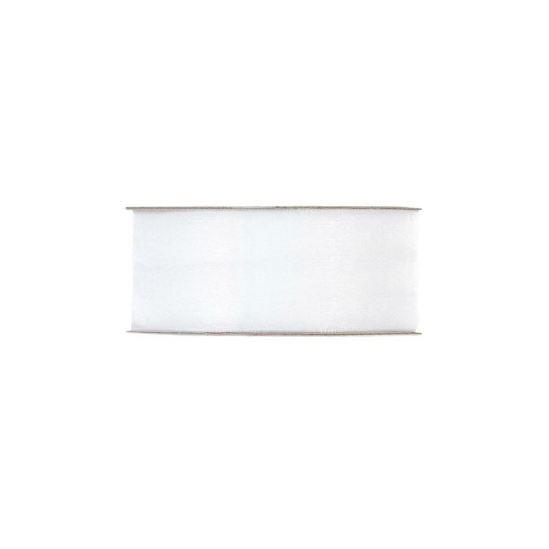 RUBAN FANTAISIE 40MM 50M organza