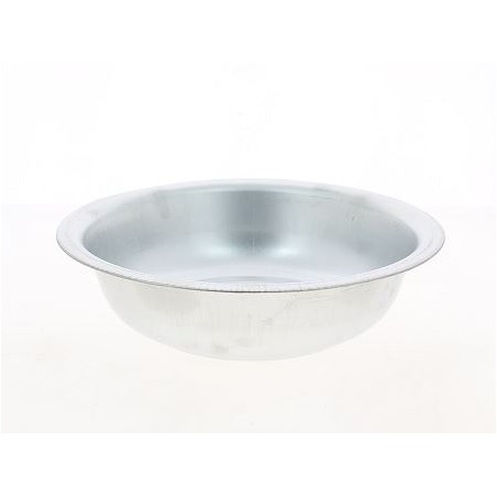 ZINC-BASSINE rebord 031CM NATUREL à la pièce