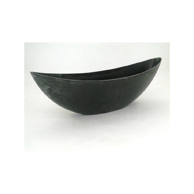 BARQUE POLY.NOIR 55X13.5CM H17.5CM/1P