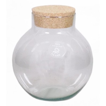 VERRE BOULE + LIEGE 012 H19CM/4P
