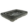 PLATEAU OSIER GRIS RECT.49à37CM SET 3P