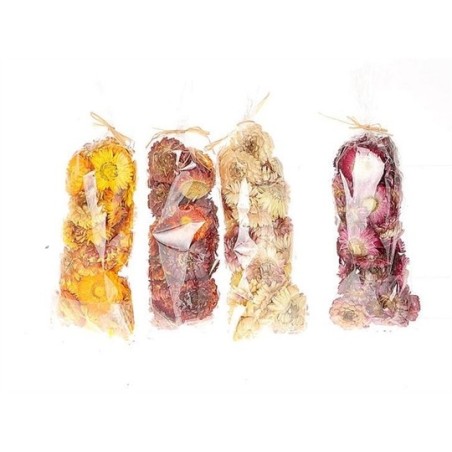 SACHET FLEUR SECHEE les 4 couleurs 