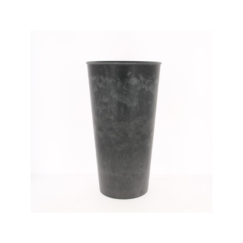 VASE POLYPRO NOIR 022 H40CM /1P