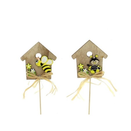 MAISON avec ABEILLE SUR PIQUE LES 12P