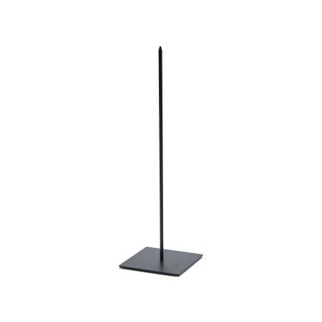 SUPPORT FER NOIR 9x9 H30CM pièce