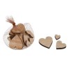 COEUR BOIS NATUREL le sachet 24P