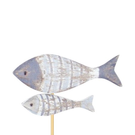POISSON BLEU SUR PIQUE les 24P