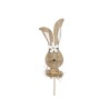TETE DE LAPIN BOIS PIQUE les 10P