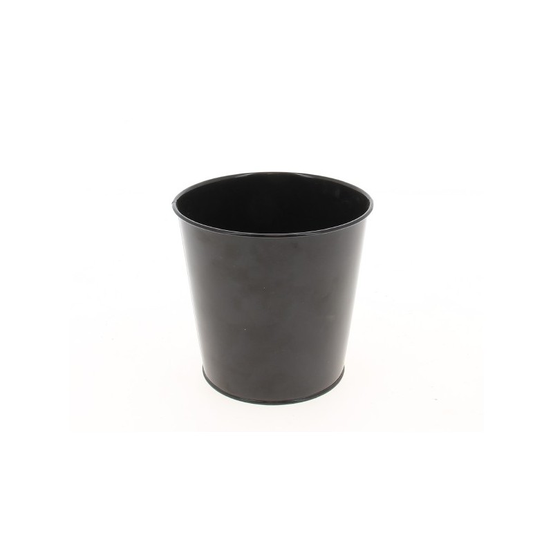ZINC-POT ORCHIDEE NOIR 013 H12.5CM pièce