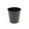 ZINC-POT ORCHIDEE NOIR 013 H12.5CM pièce