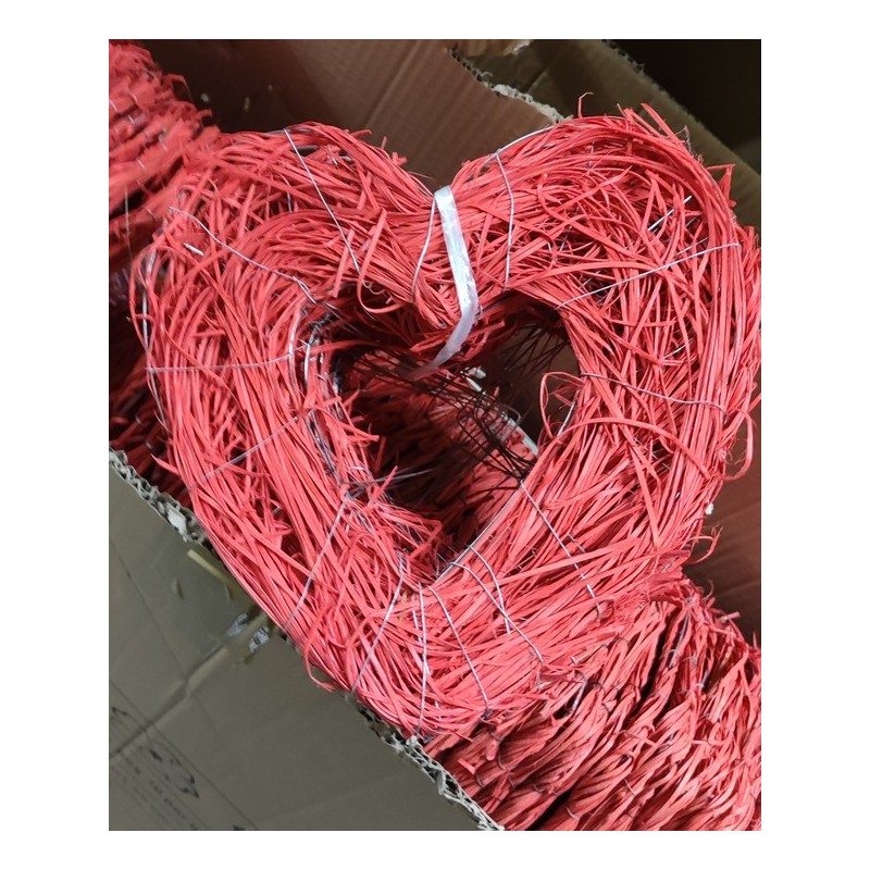PORTE-BOUQUET OSIER COEUR les 10P