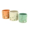 C.POT FLEURETTE 011.8 H10.9CM les 6P