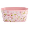 ZINC JARDINIERE FLEUR CERISIER 20CM /8P