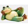 GRENOUILLE SUR LE DOS 23X15 H13.5 /2P 