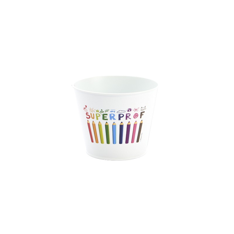 ZINC-POT CRAYON O11.5 H09CM /8P