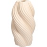 VASE DOLOMITE TWIST H24CM à la pièce