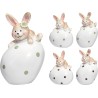LAPIN SUR OEUF 11.5CM les 12P