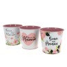 ZINC-POT Bonne Fête Maman 015 H15CM les 12P