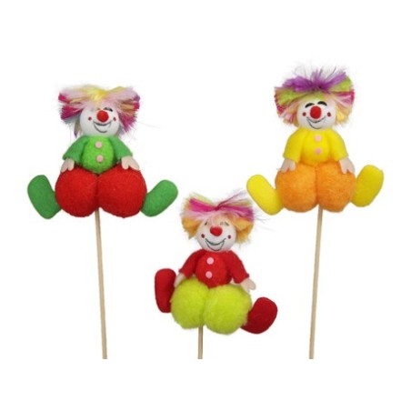PIQUE CLOWN ASSIS H9CM ASSORT /6P