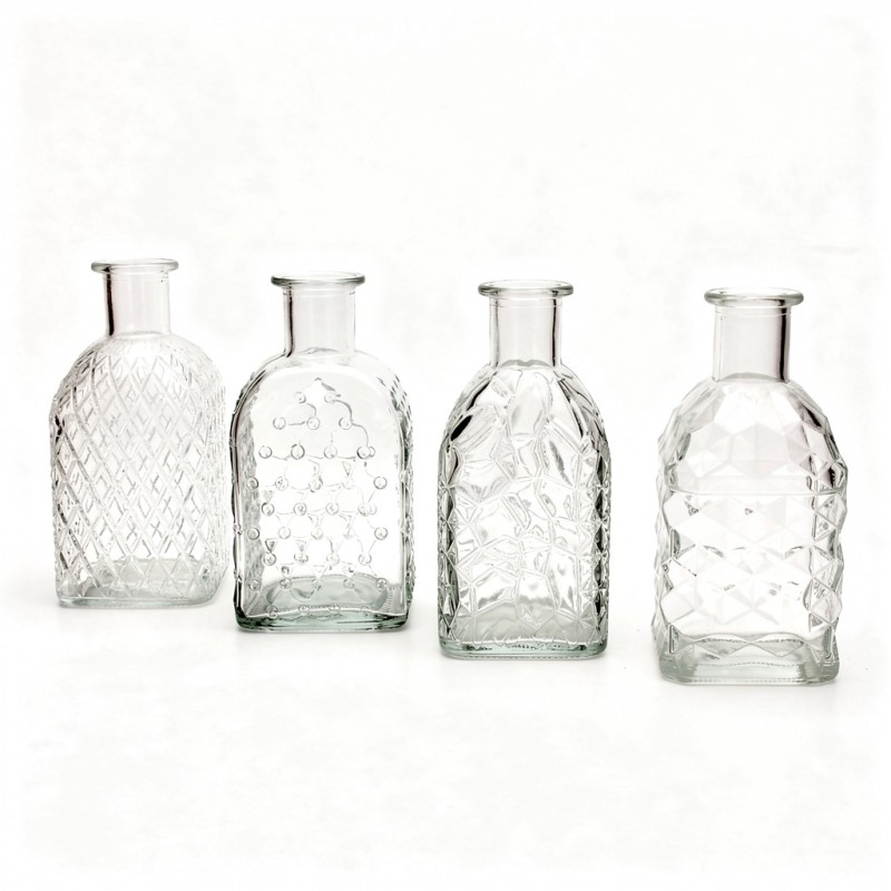 VERRE BOUTEILLE A4 H13.5CM les 12P
