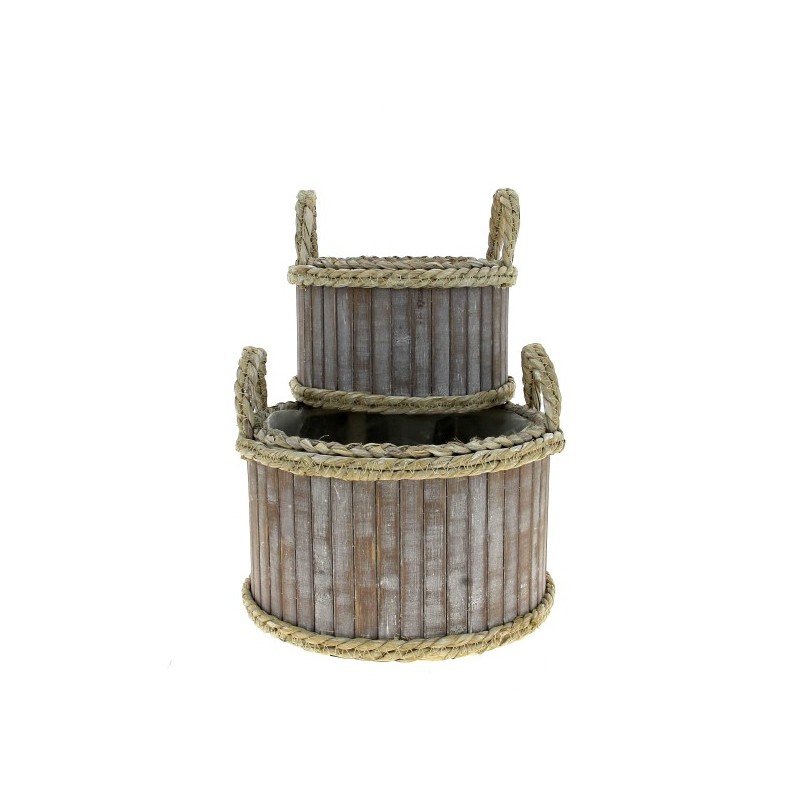 COUPE BOIS POIGNEE CORDE SET 2P