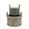 COUPE BOIS POIGNEE CORDE SET 2P