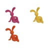 LAPIN FLOQUE TAILLEUR 22.5CM à la pièce