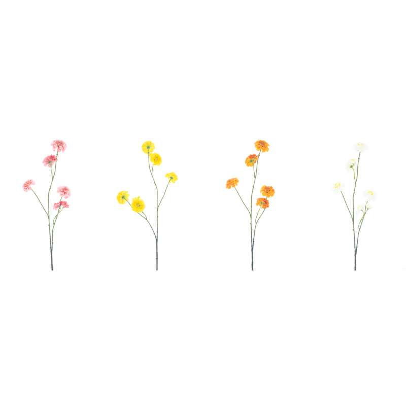 FLEUR MINI ZINNIA H88CM piece