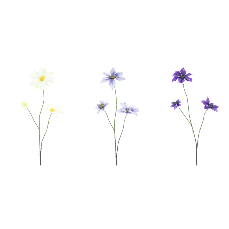 FLEUR JEWL CLEMATIS H89CM piece