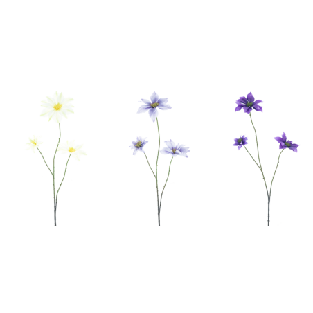 FLEUR JEWL CLEMATIS H89CM piece