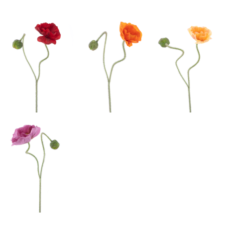 FLEUR POPPY ISLE H81CM piece