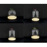 VERRE CLOCHE PAPILLON 010 H15CM les 6P