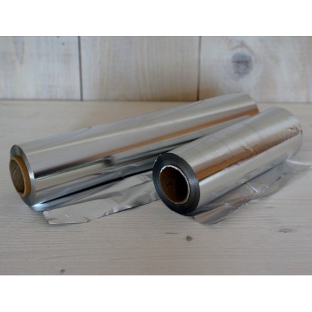 PAPIER ALU ARGENT Roul. 30-33cm/ 200M