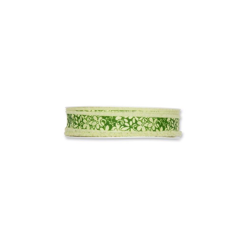RUBAN FANTAISIE 18MM X 20M bord frange